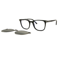 Tom Ford FT5916-B with Clip-On 001 Blue-Light Block Men New Eyeglasses