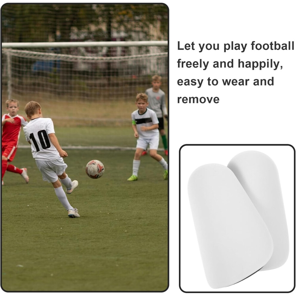 Hkhbjs 1Pair Wear-Resistant Football Shin Guards Breathable Protective Gear