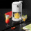 Râpe à glace manuelle 40Cr13 gobelet transparent 7x6.8x9 cm 1