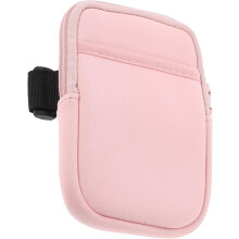Neopren-Auto-Bechertasche, rosa, Outdoor-Wasserflaschentasche mit Reißverschluss
