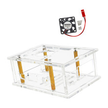 Transparent Acrylic Protective Case-With cooling fan