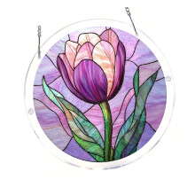 Acrylic Puzzle Hanging Decoration Decorative Sun Catcher-No. 73