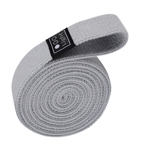 Bande élastique résistante de séance d'entraînement-Gris clair