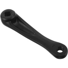 Pedivella universale sinistra da 140 mm per bicicletta, in lega di alluminio, con perno quadro, ricambio per guarnitura.