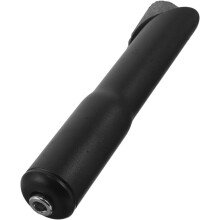 Adaptér na zvýšený predstavec riadidiel bicykla 25,4 mm, čierny, predĺžený, odolný