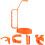 Multifunktionaler Tragegriff aus Kunststoff mit ergonomischem Design, robuste Trinkflasche 7