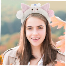 Serre-tête oreilles de chat douces et duveteuses, déguisement d'ours et de chien, pour garçons, filles et adultes