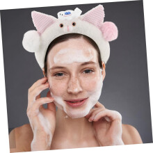 Soft Fuzzy Cat Ears Headband Bear Dog Costume Party Headdress for Boys and Girls Adults