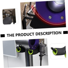 Punch Hair Dryer Rack Wall Mount Organizer No Drill Shelf Dryer Storage Shelf Modern Decor