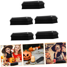 14-teiliges Halloween-Sarg-Geschenkbox-Set mit Deckel, Deko-Set für Halloween und Streiche