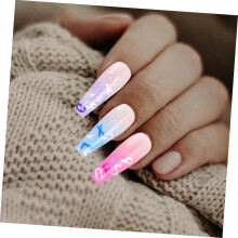 Letterpailletten nagelversieringen, alfabetglitters voor manicure decoraties