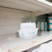 Nadmuchiwany manekin pieluchowy, średniej wielkości, wielokrotnego użytku, stojak ekspozycyjny na połowę ciała