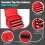Combination Tool Cart Workshop Trolley 4 Drawers with Wheels - Garage & Workshop 7