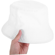 Visir bøttehatt for kvinner Retro sommersolhatt beskyttende lue lett for fiske og fotturer