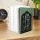 Black Iron Bookends Pair with Tableware Style Design, Non-deformable Decorative Book Holders 5