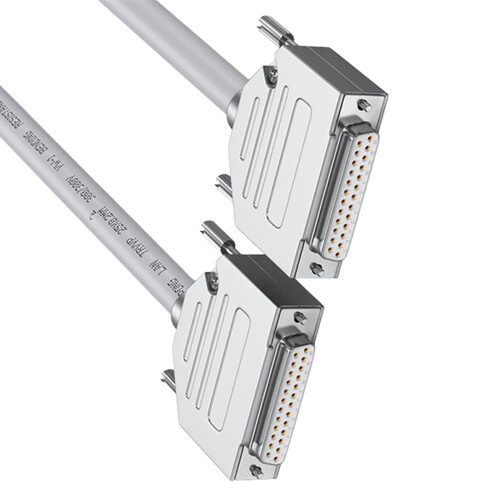 Industrielles Straight-Through-DB25-RS232-Kabel-Mutter zu Mutter