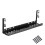 Robustes Kabelmanagement-Tablett aus Metall-Schwarz 40 bis 78 cm 1