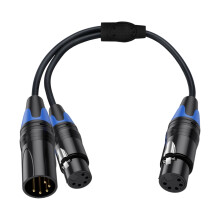 5Pin XLR Kabel Professionelle 5Pin XLR Männlich Zu Weiblich Y-G