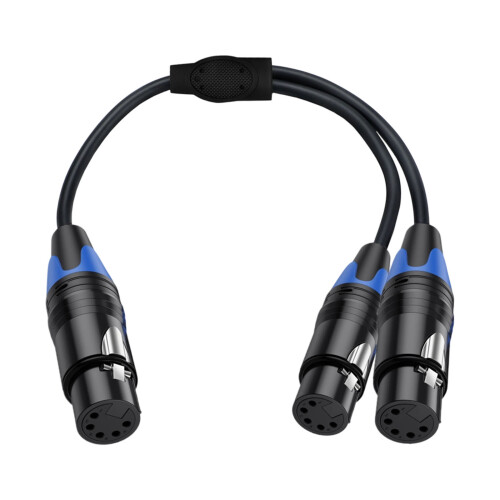 Quality 5Pin XLR Y Splitter Cable 5Pin XLR Cable For Stage-D