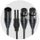 Quality 4Pin XLR Splitter Cable For Sound Distribution Mic-G 5