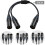 Quality 4Pin XLR Splitter Cable For Sound Distribution Mic-G 6