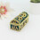 Ornate Alloy Storage Box Intricate Floral Pattern And-Blue 7