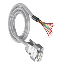 Industrieller DB9 RS232-Kabel,- Einzelner weiblicher Kopf m