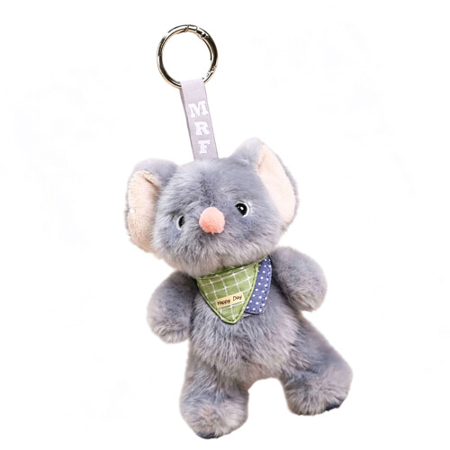 Sturdy Fabric Keychain Lovely Animal Shape Suitable For-mouse