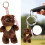 Sturdy Fabric Keychain Lovely Animal Shape Suitable For-mouse 3