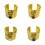 Retro Geometric Face Features Open Cuff Bracelet Wide Band-202 2