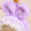 Adorable Rabbit Ears Keyring Colorful Cloth Toy Accessory-White 7