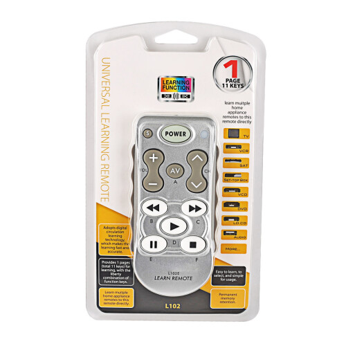 Programmable Learning Remote Controls Supporting Various Brands 1