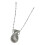 Silver Tone Water Kettle Pendant Necklace With-silver kettle 1