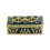 Ornate Alloy Storage Box Intricate Floral Pattern And-Blue 1