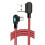 Right Angle Type C Charging Cable Light Light Fast-0.2m Red 1