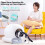 Smart Automatic Cat Litter Box, Self-Cleaning & Deodorizing, APP Control, Multi-Safe Protection, Fits Most Cat Litter 3