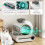 Smart Automatic Cat Litter Box, Self-Cleaning & Deodorizing, APP Control, Multi-Safe Protection, Fits Most Cat Litter 8