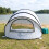 Quick Setup Instant Pop-Up Tent with Ventilated Mesh Windows & Portable Canopy Suitable 4