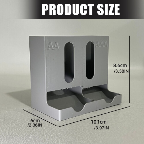 Heavy Duty Battery Organization Container Dispenser LR06 LR03 2