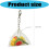 Unique Handbag Charm Keyring Featuring Lifelikes Watermelon And 3