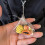 Unique Handbag Charm Keyring Featuring Lifelikes Watermelon And 5