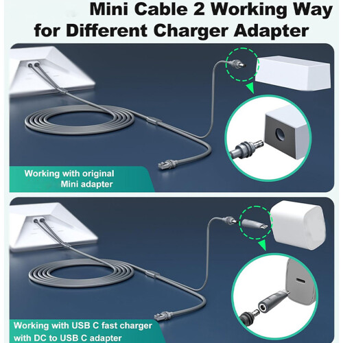 Fast Speed Networking Cable With DC5521 Power-With adapter 1