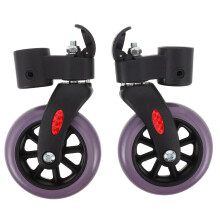 1Paire Universelles Pp+pvc Pour Déambulateur Maniabilité Facile