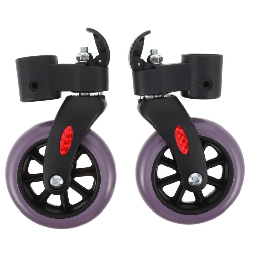 1Paire Universelles Pp+pvc Pour Déambulateur Maniabilité Facile