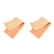 2Pcs Chocolate Fake Bag Liner Sheets for DIY Handbag Crafting