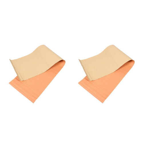 2Pièces Doublure Rigide En Cuir Bondé Pour Accessoires Sac