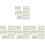 Stickers Autocollants Décoratifs Durable Couleur Variée DIY 1
