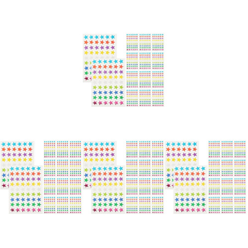 Stickers Autocollants Décoratifs Durable Couleur Variée DIY