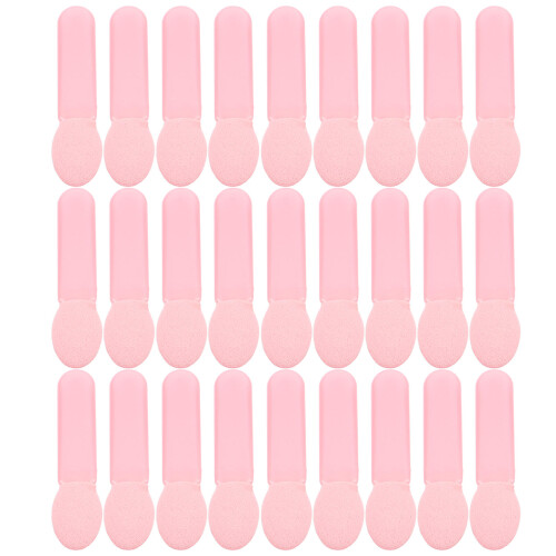 100St Oogschaduw Applicators Roze Spons Blending Brushes Voor Make-Up