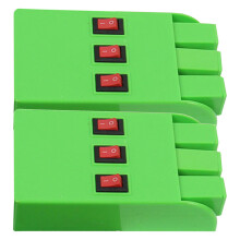 2Pcs Compact 3-Channel light Source ABS Physics Stem Kit